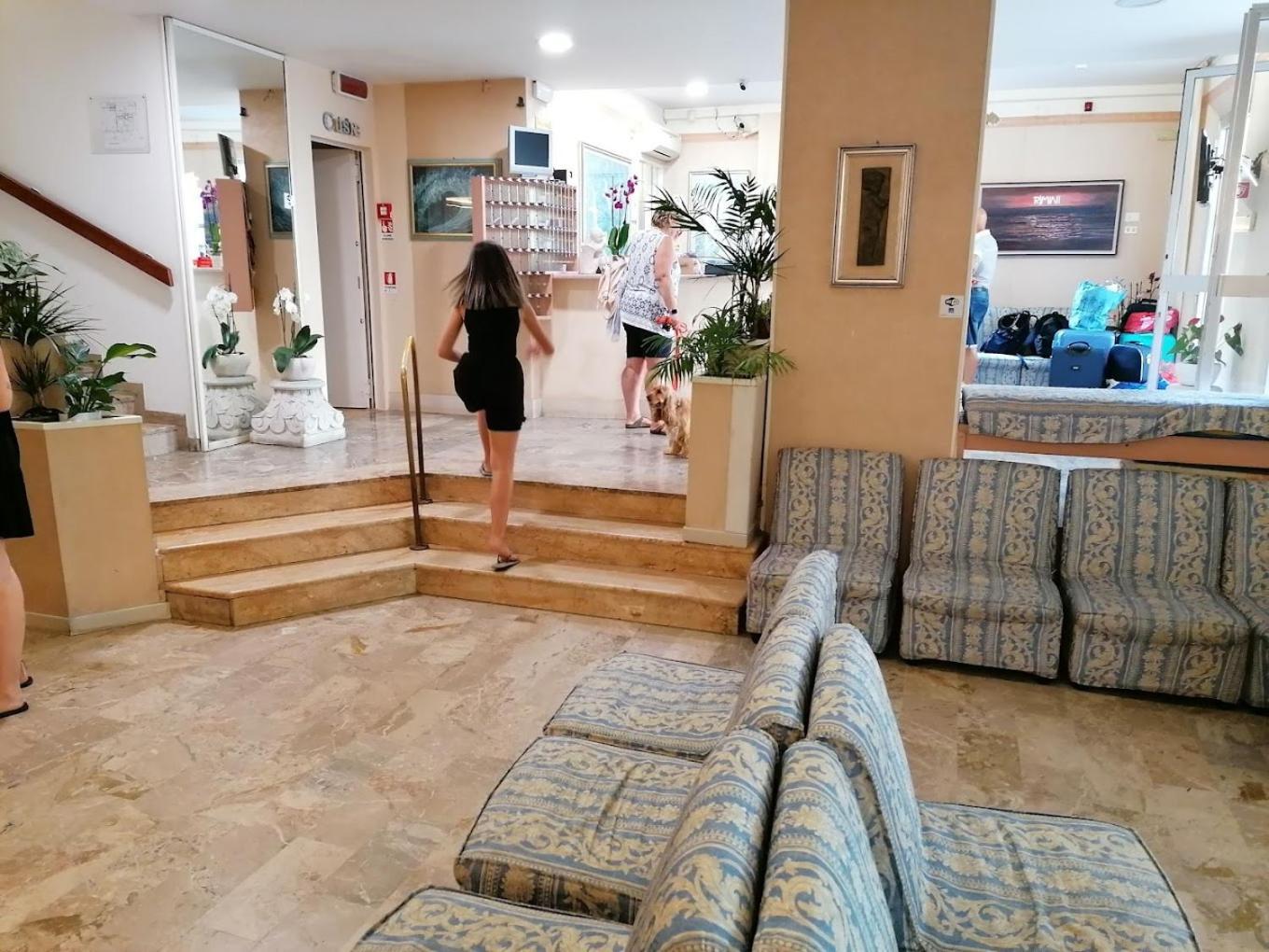 Hotel Dell'Angelo Rimini Esterno foto